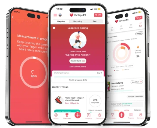 Image for Image showing the Vantage Fit App